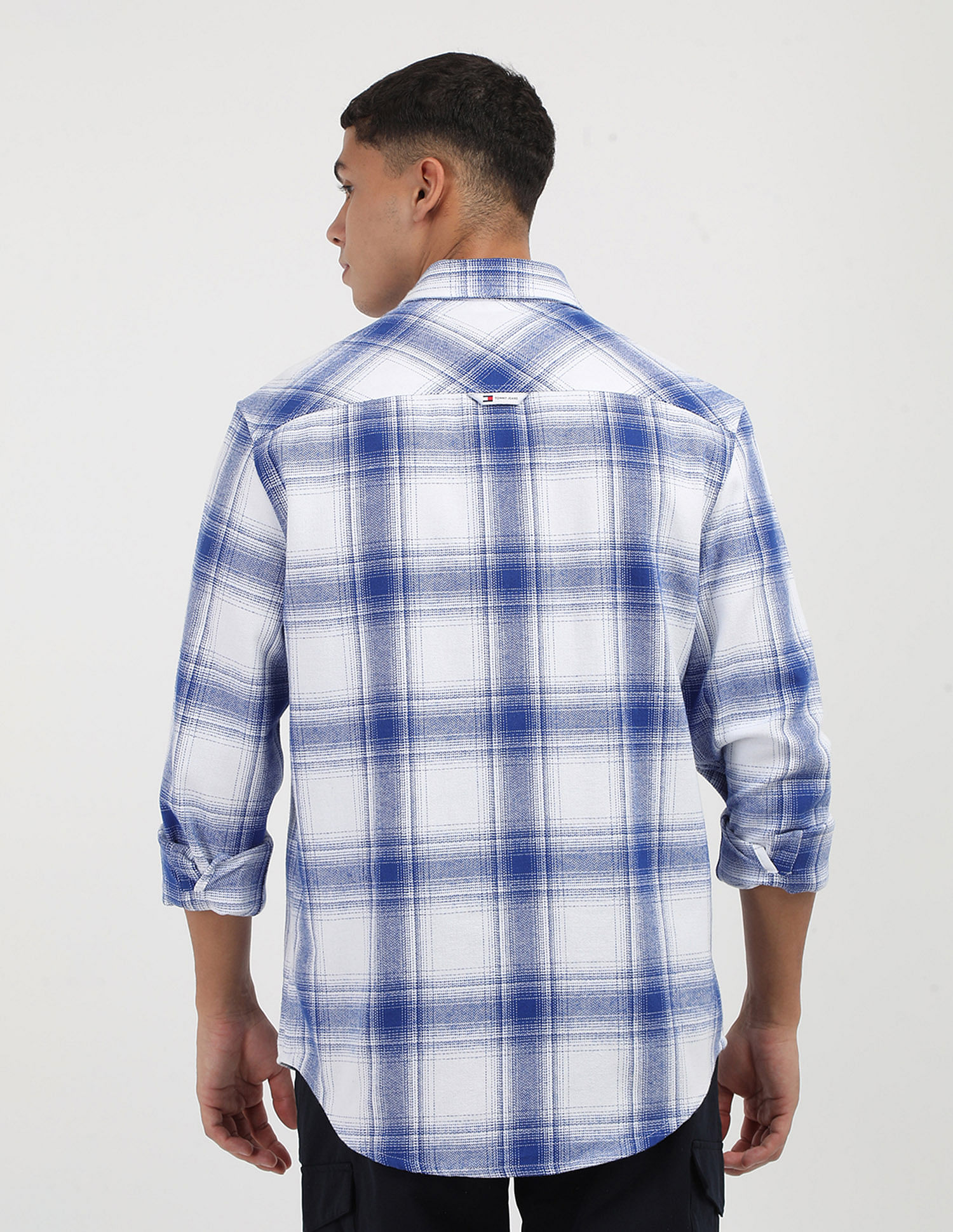 Tommy Hilfiger Tartan Check Flannel Cotton Shirt