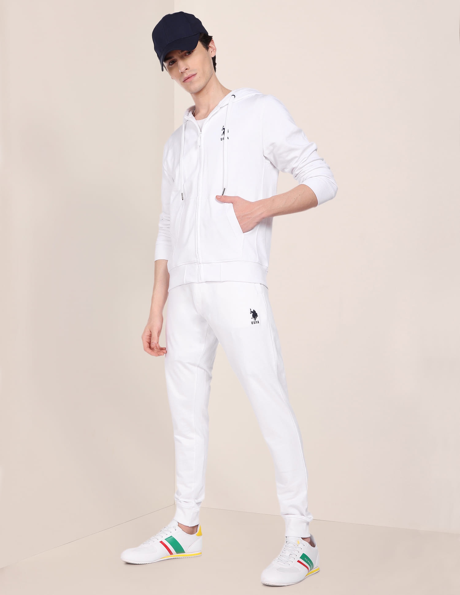 Buy U.S. Polo Assn. Solid Hooded Sweatshirt - NNNOW.com