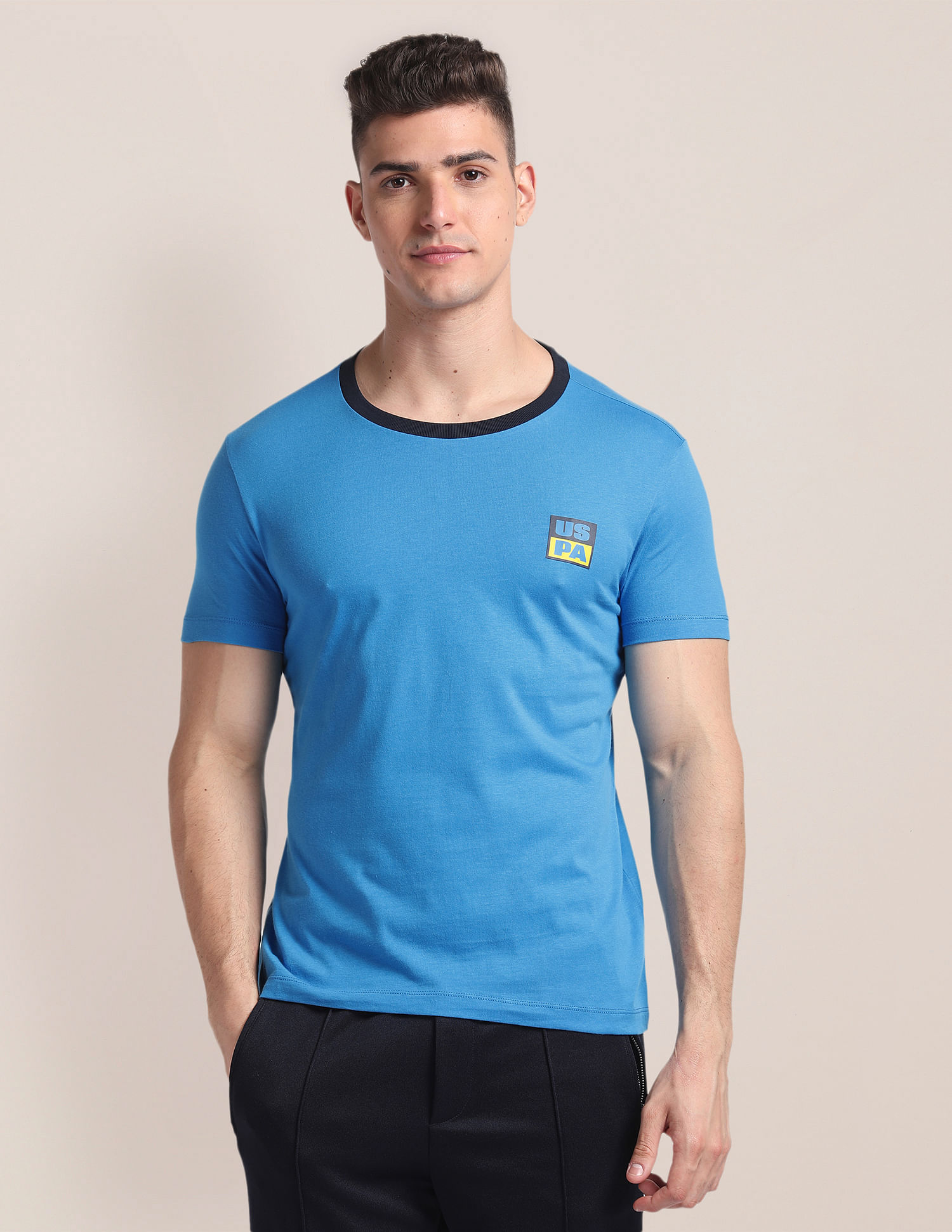 U.S. Polo Assn. Crew Neck Slim T-Shirt