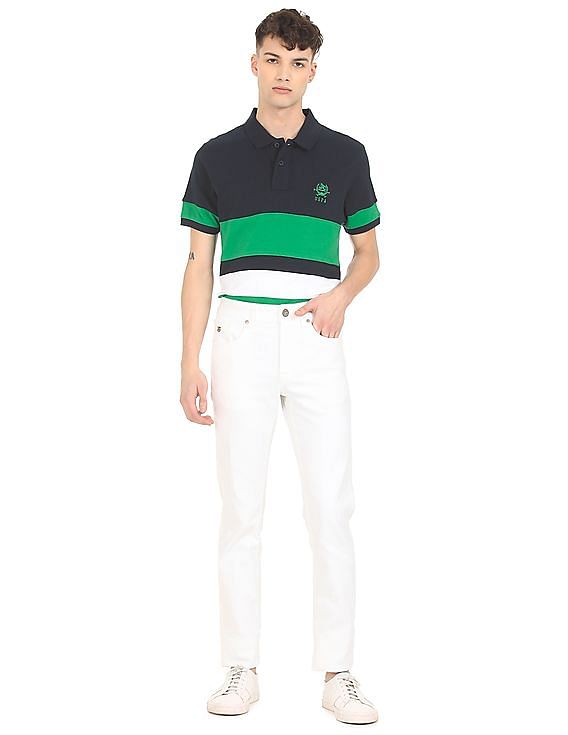 U.S. Polo Assn. Striped Polo Shirt
