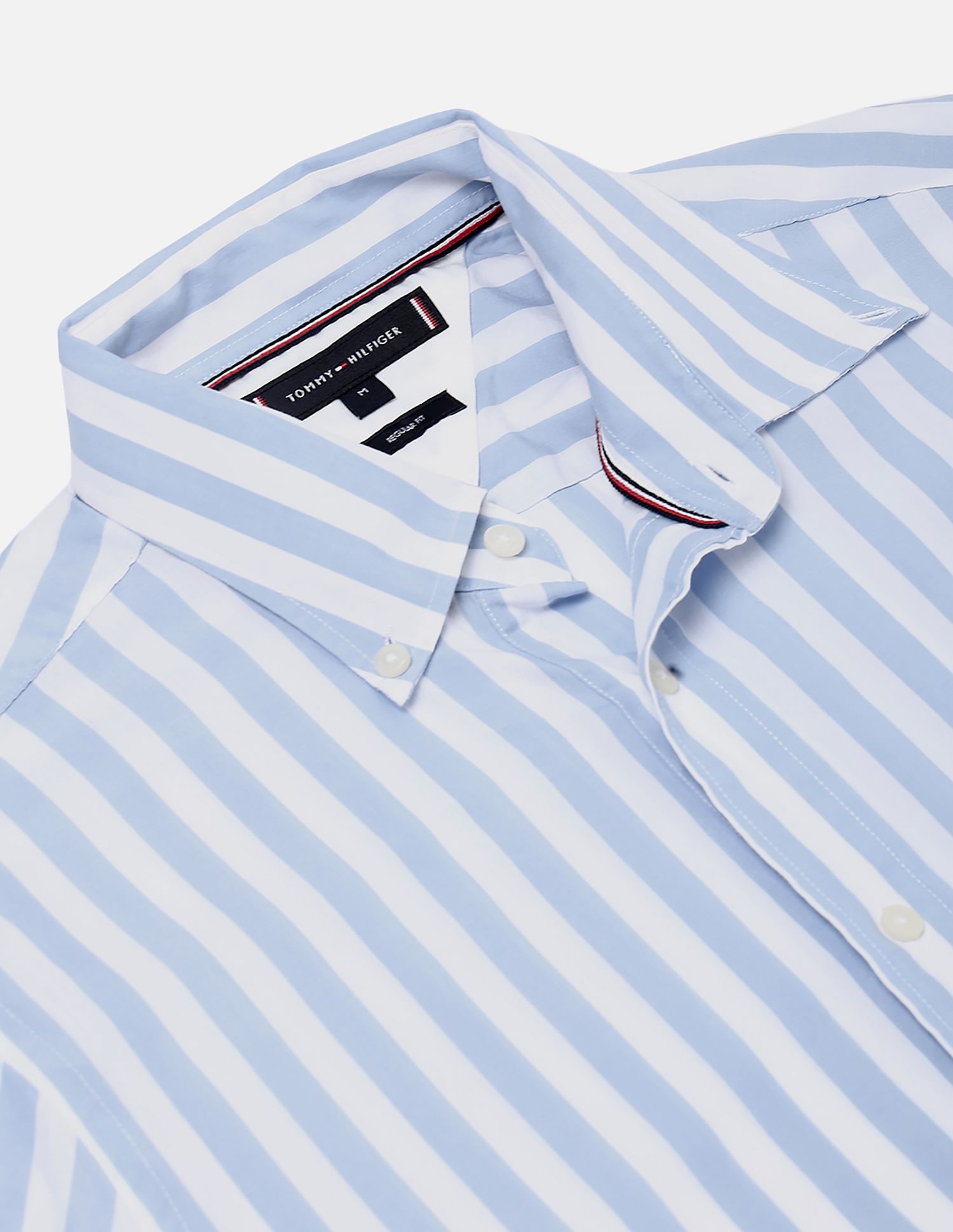Tommy Hilfiger Silky Bold Vertical Stripe Shirt