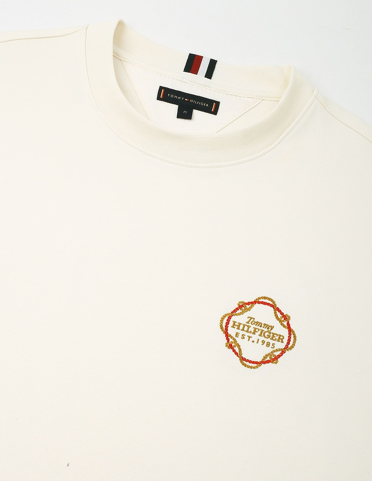 Tommy Hilfiger Embroidered Logo Regular-Fit Cotton Sweatshirt