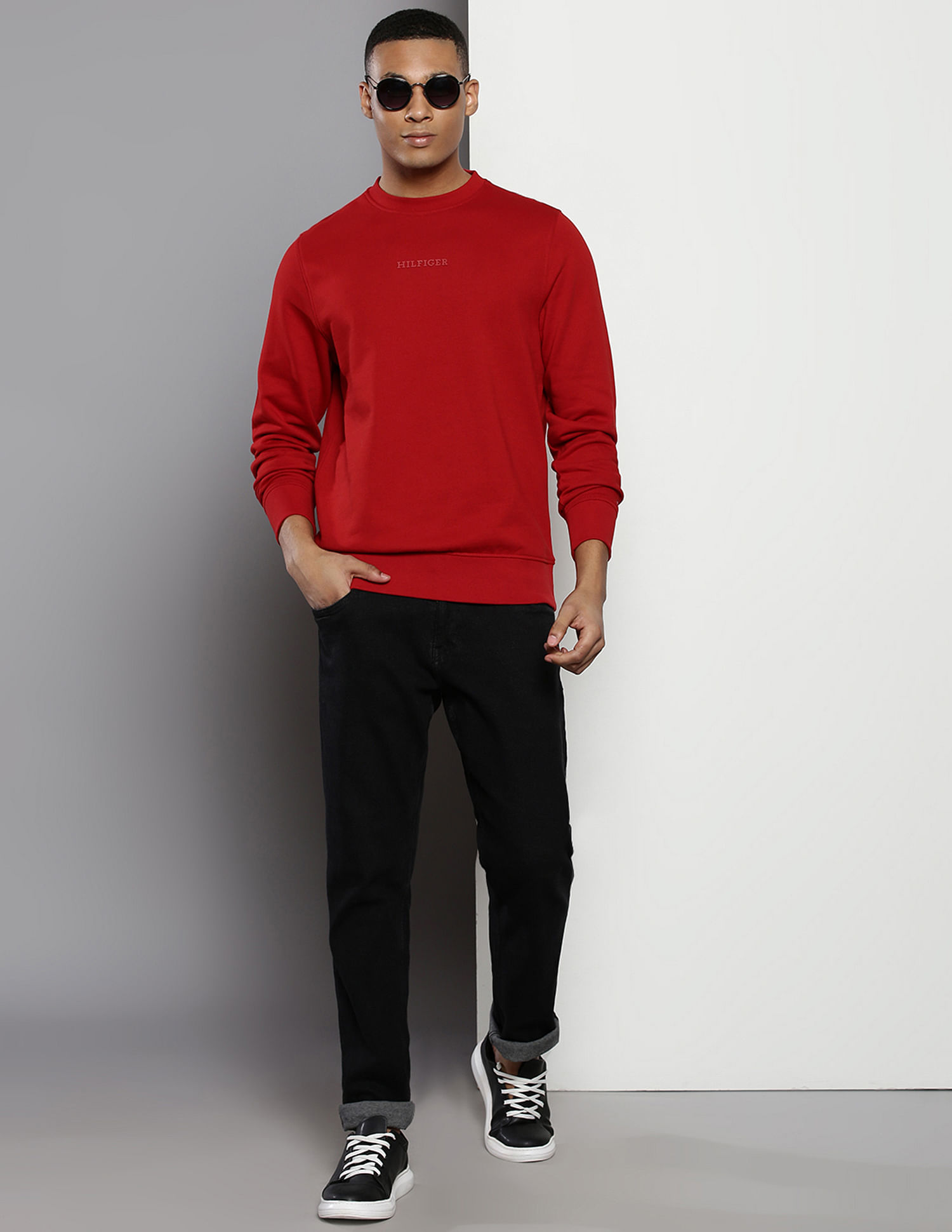 Tommy Hilfiger Crew Neck Monotype Sweater