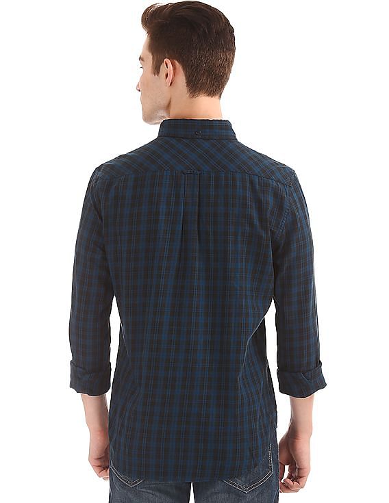 Aeropostale Button Down Check Shirt