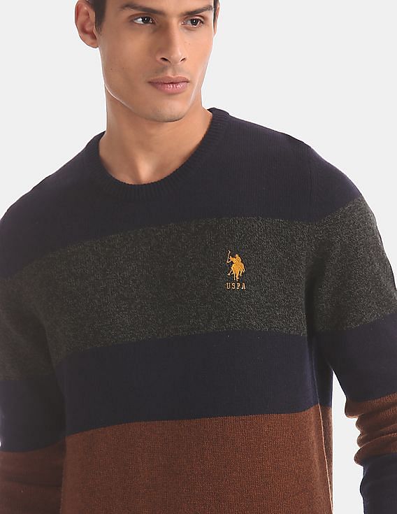 us polo woolen sweater