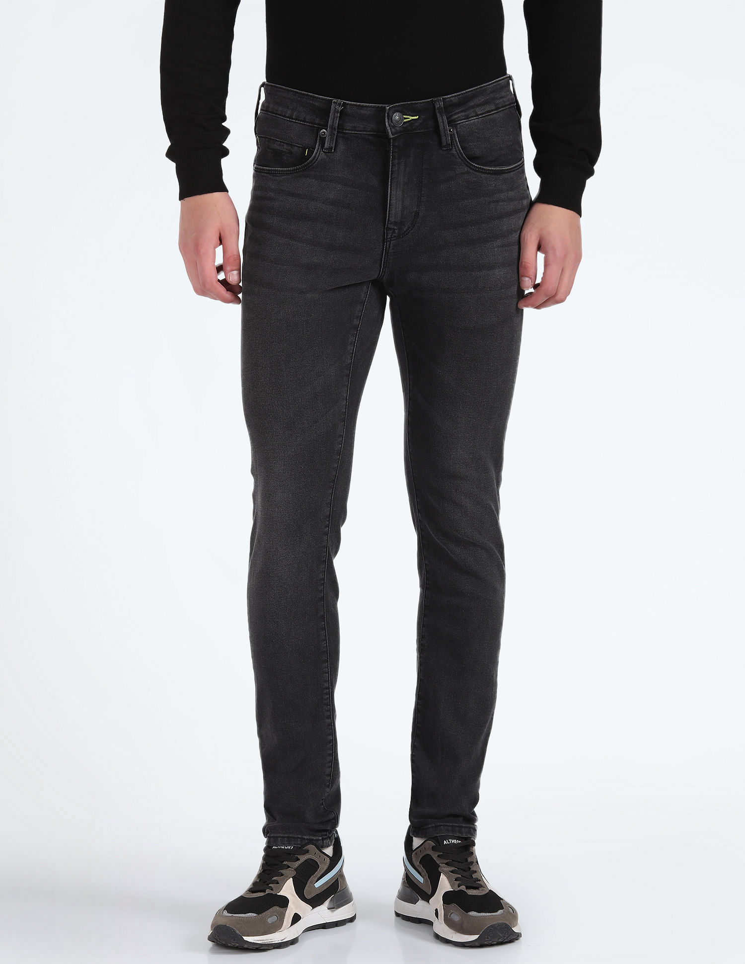 Flying Machine Super Skinny Fit Mid Rise Jeans
