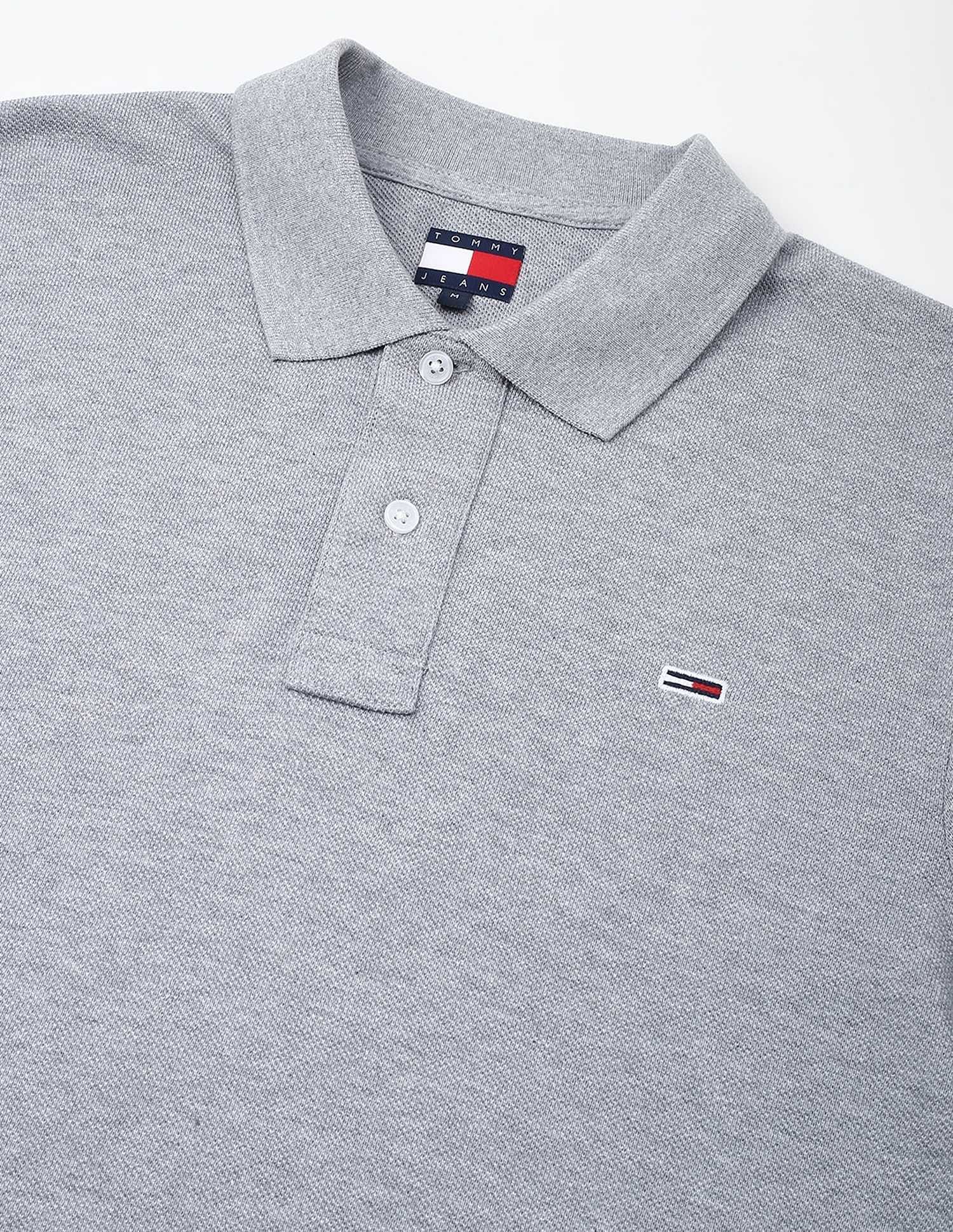 Tommy Hilfiger Solid Regular-Fit Cotton Polo Shirt