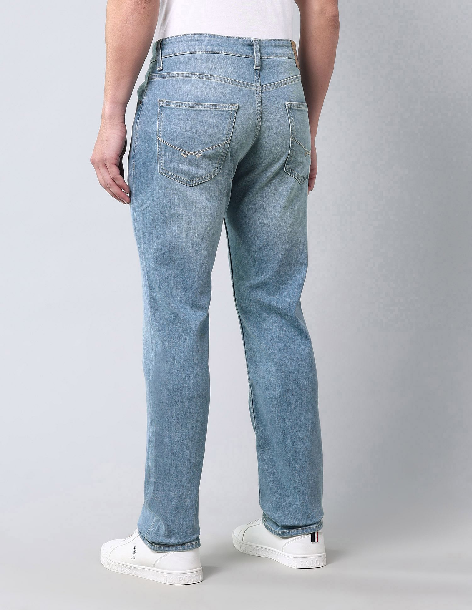 U.S. Polo Assn. Denim Co. Harold Slim Straight Fit Vintage Jeans