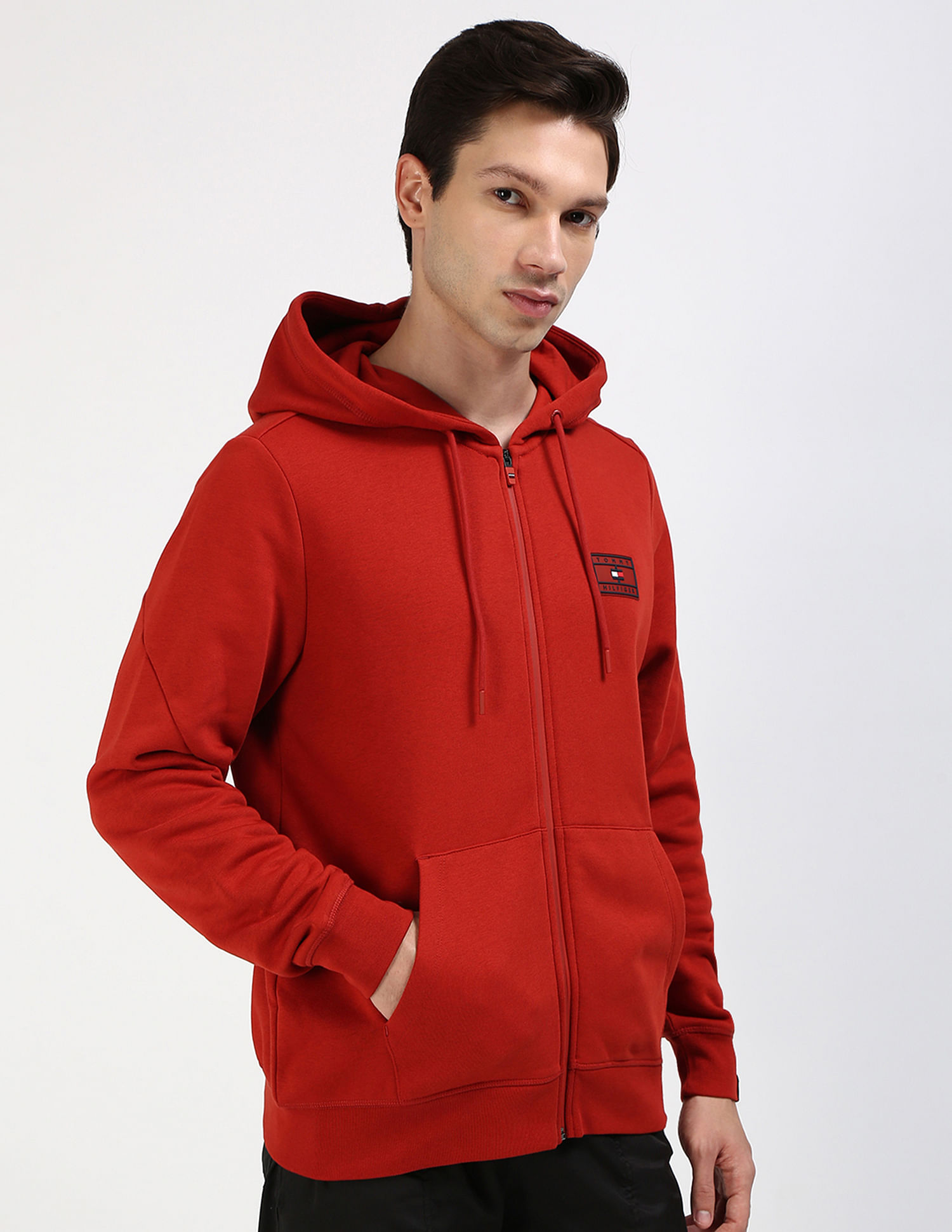 Tommy Hilfiger Graphic Hooded Zip Sweatshirt