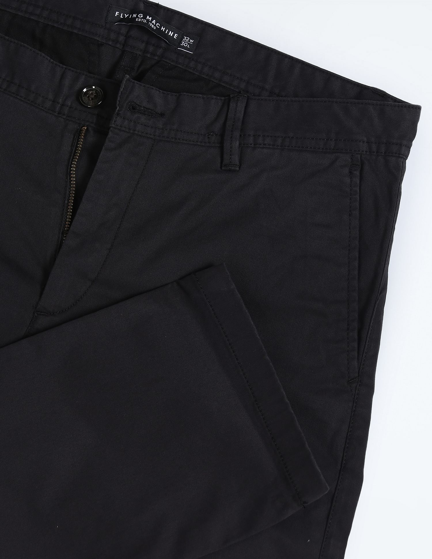 Flying Machine Solid Twill Chinos