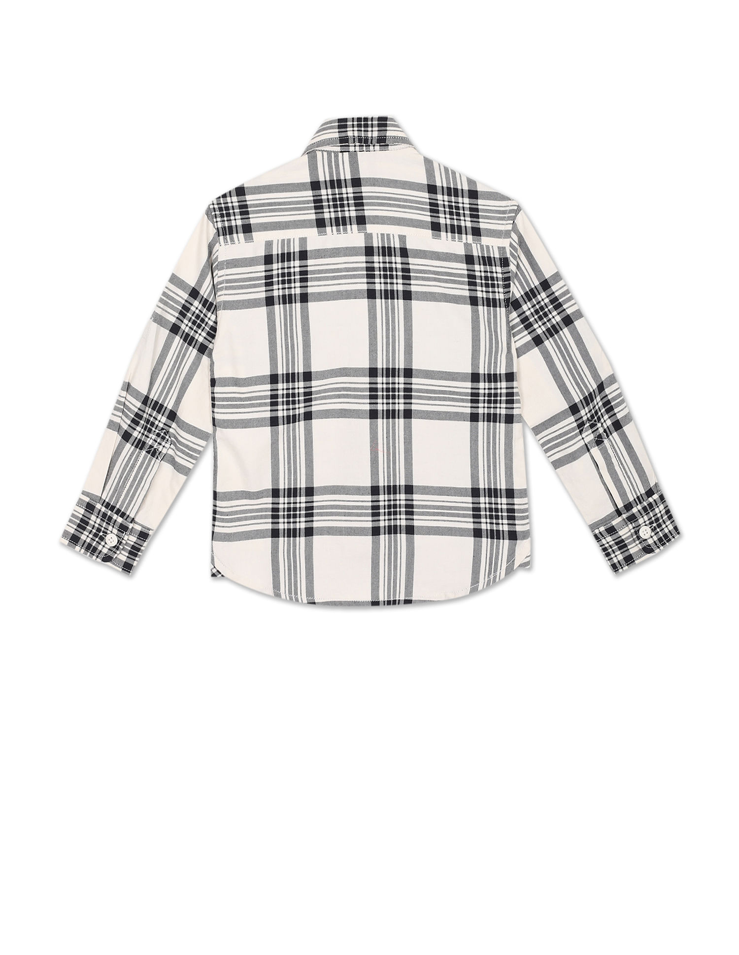 U.S. Polo Assn. Kids Boys Pure Cotton Check Shirt