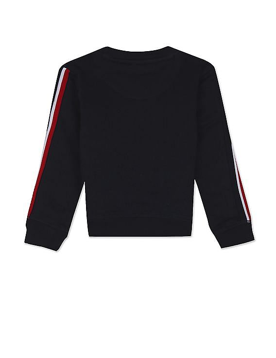 U.S. Polo Assn. Kids Pure Cotton Embossed Brand Logo Sweatshirt