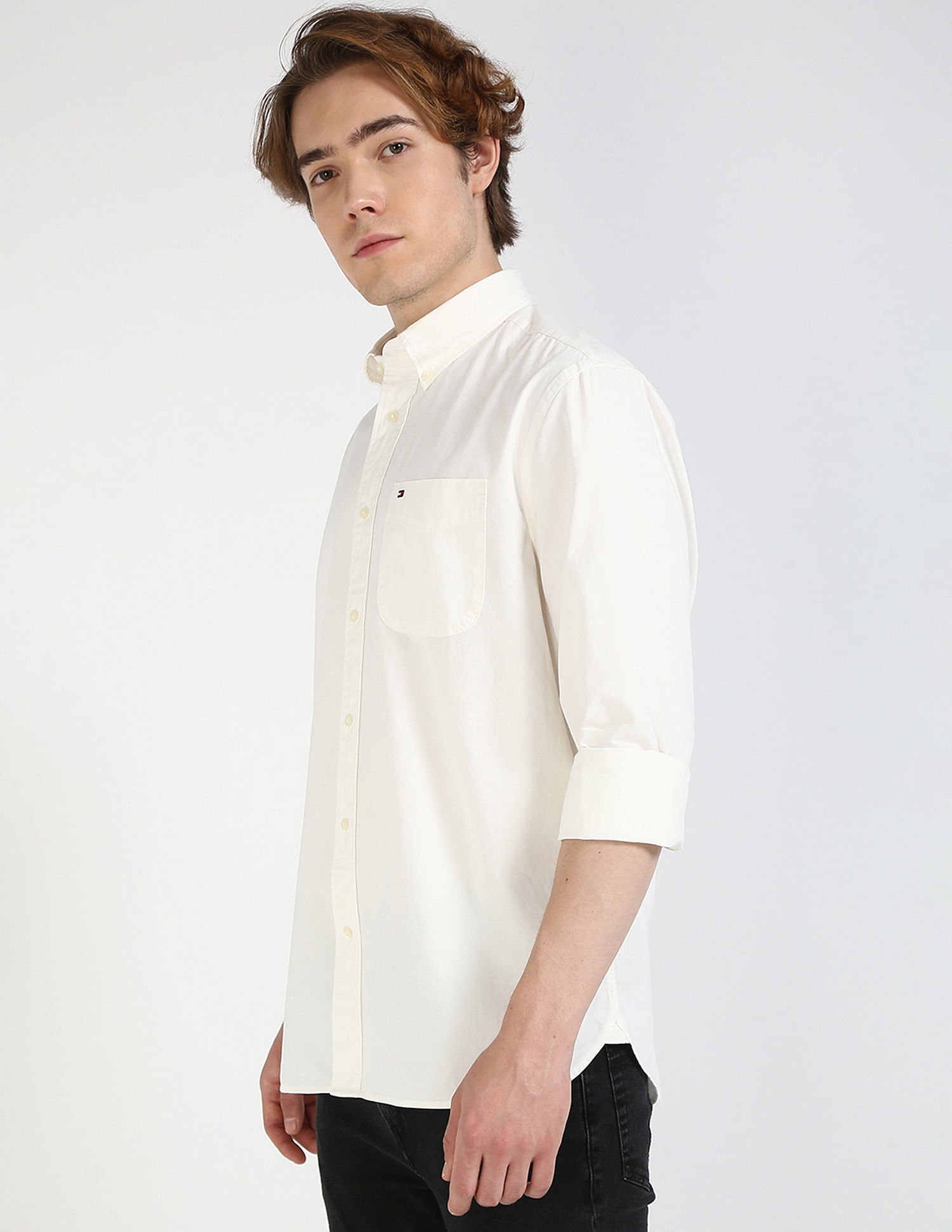 Tommy Hilfiger Twill Solid Shirt