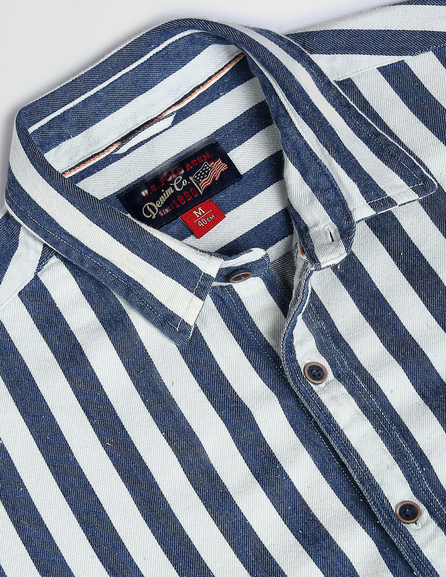 U.S. Polo Assn. Denim Co. Classic Yarn Dyed Shirt