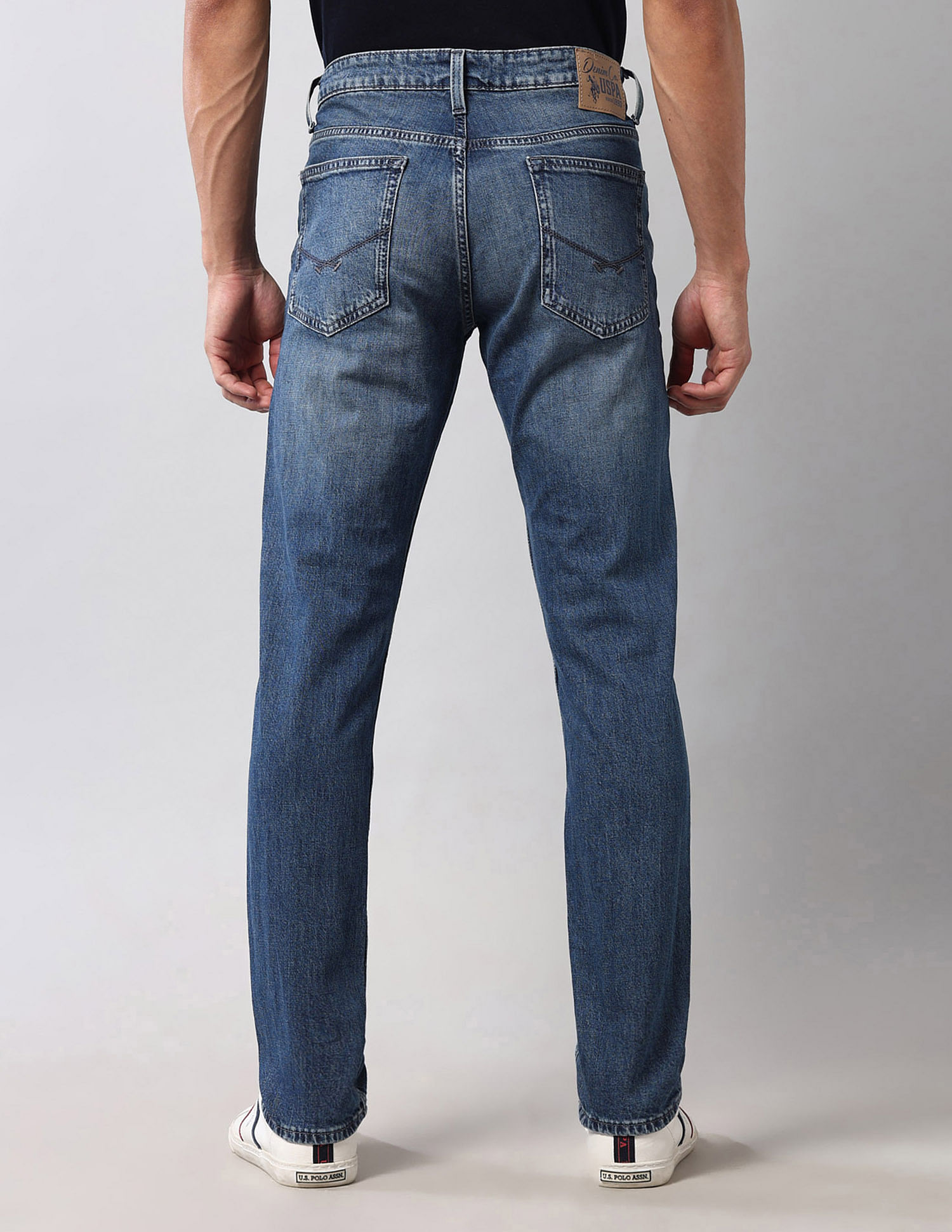 U.S. Polo Assn. Denim Co. Brandon Slim Tapered Fit Blue Vintage Jeans