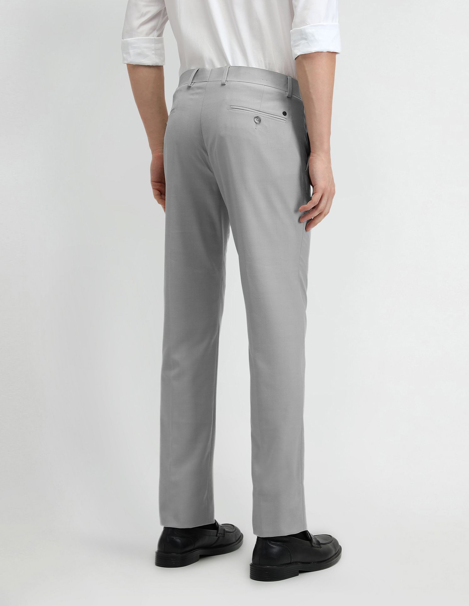 Arrow Mid Rise Tapered Fit Trousers