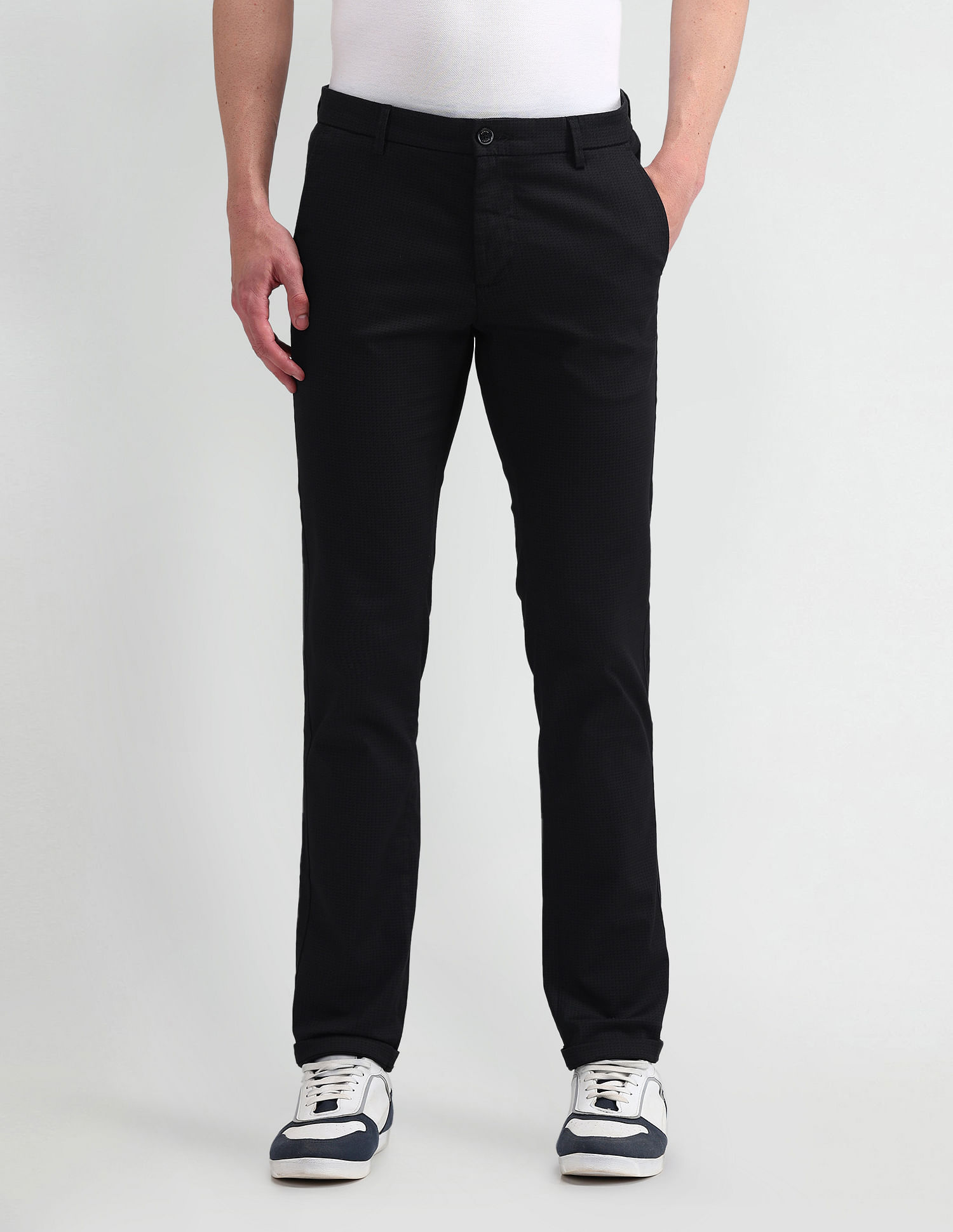 Arrow Sport Slim Fit Inner Web Detailed Trousers