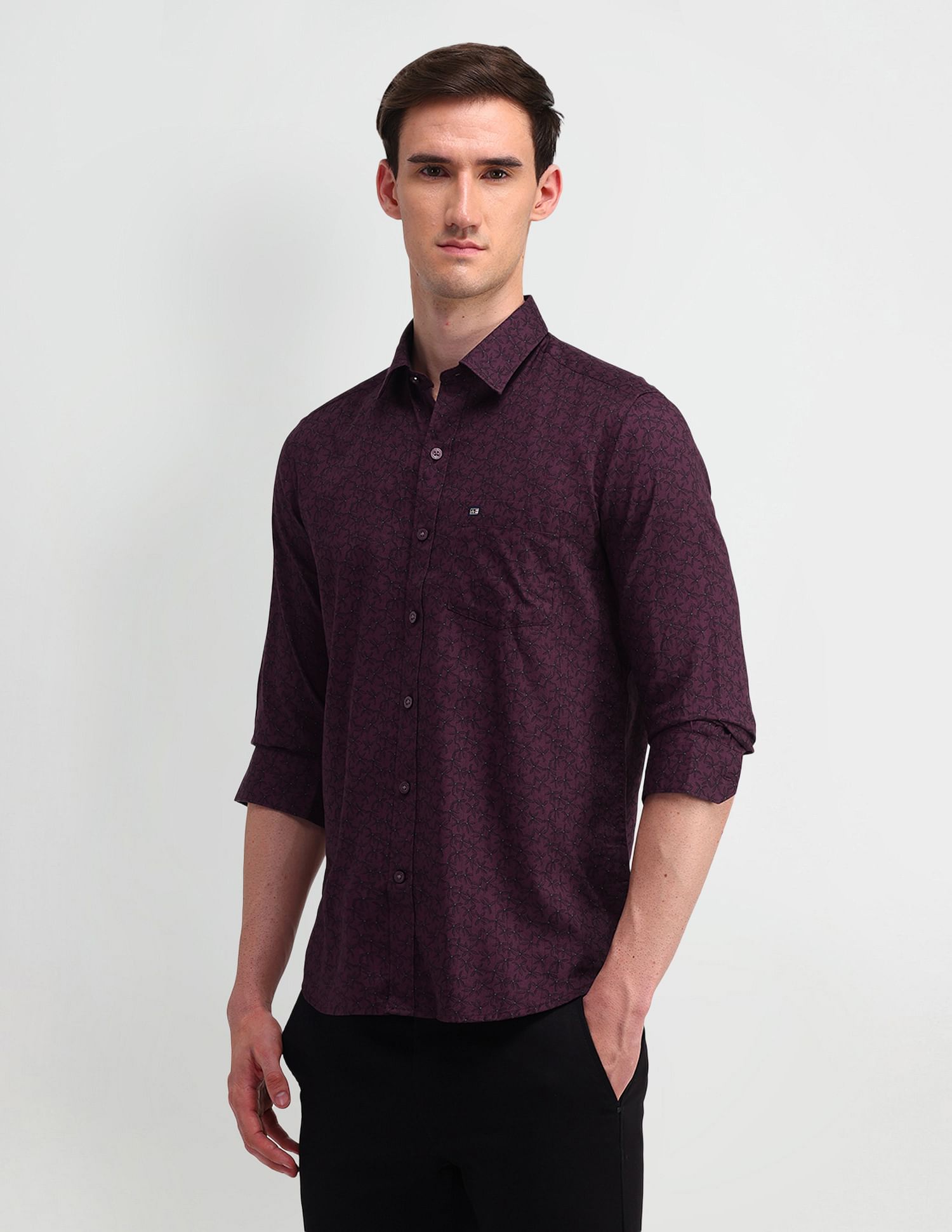 Arrow Sport Slim Fit Cotton Shirt