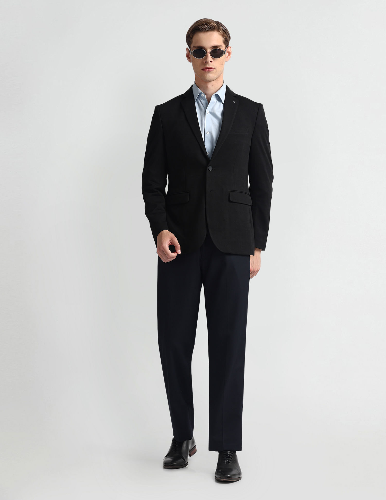 Arrow Zero Calorie Slim Fit Knit Blazer