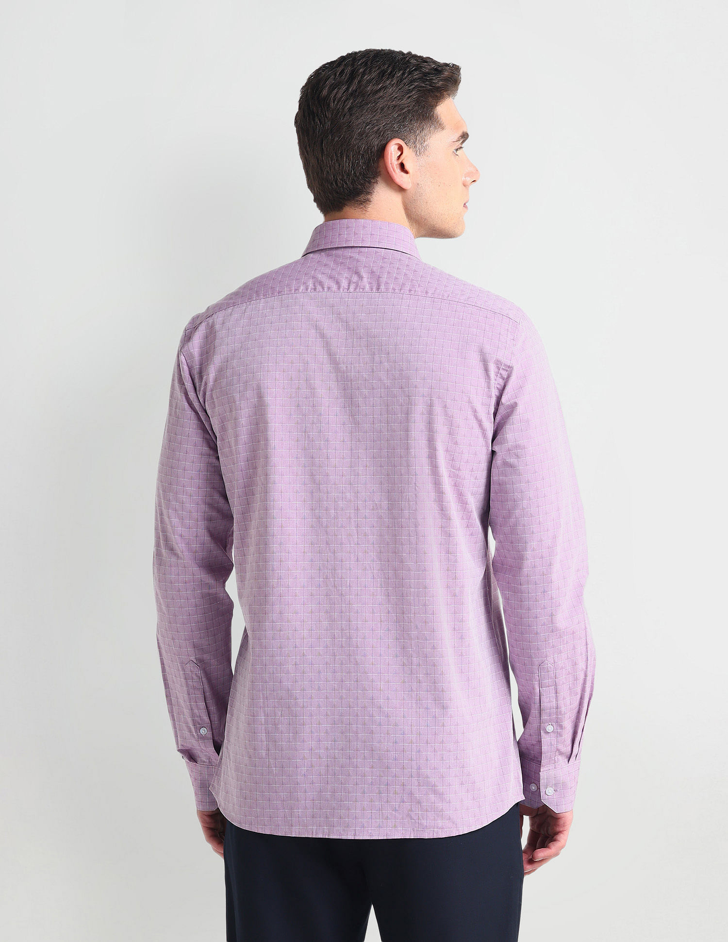 Arrow Manhattan Slim Fit Check Shirt
