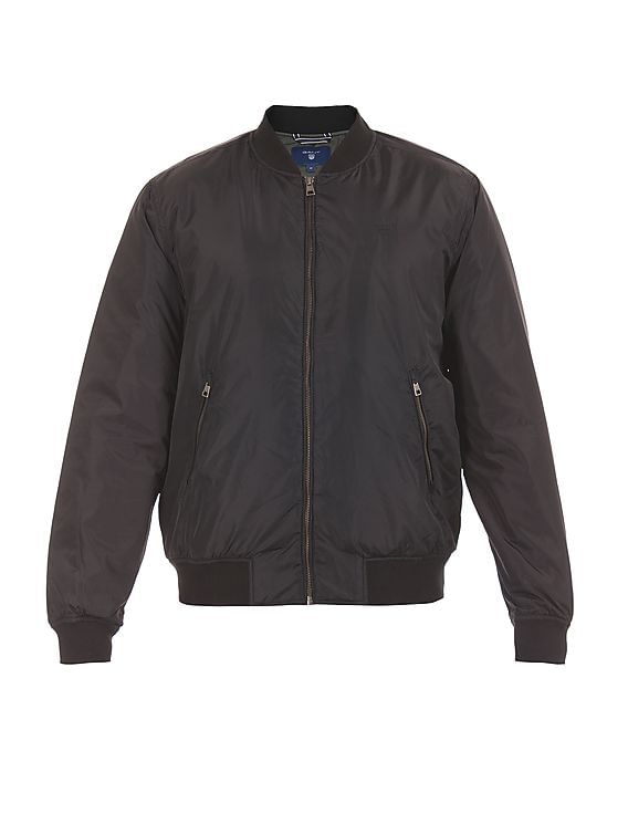 Buy Gant Men Regular Fit Bomber Jacket