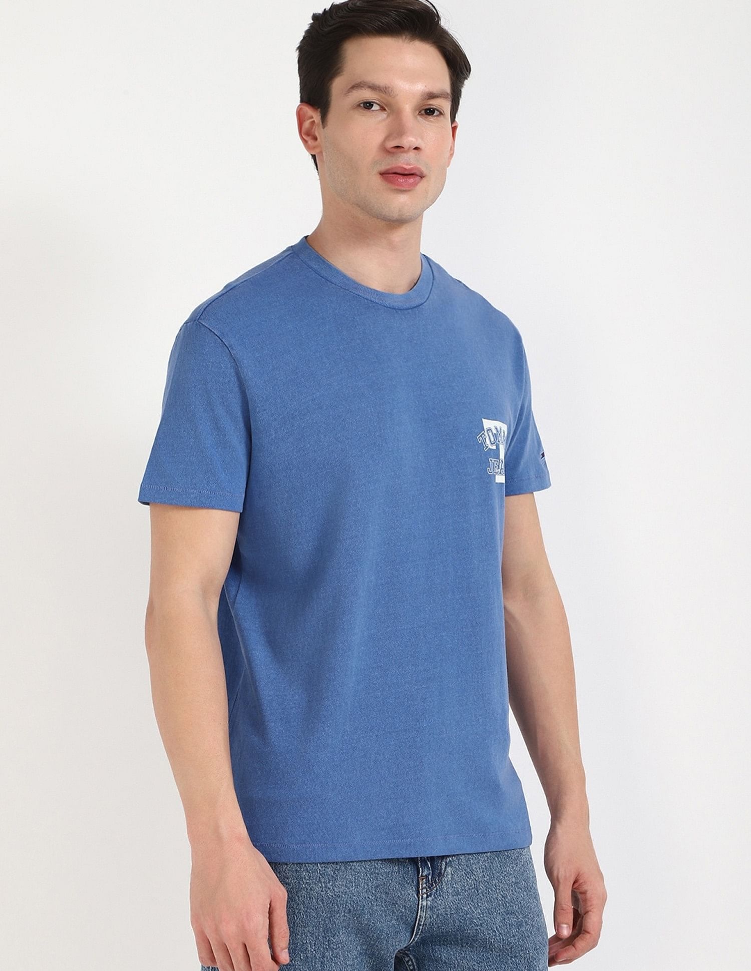 Tommy Hilfiger Logo Regular-Fit Cotton T-Shirt