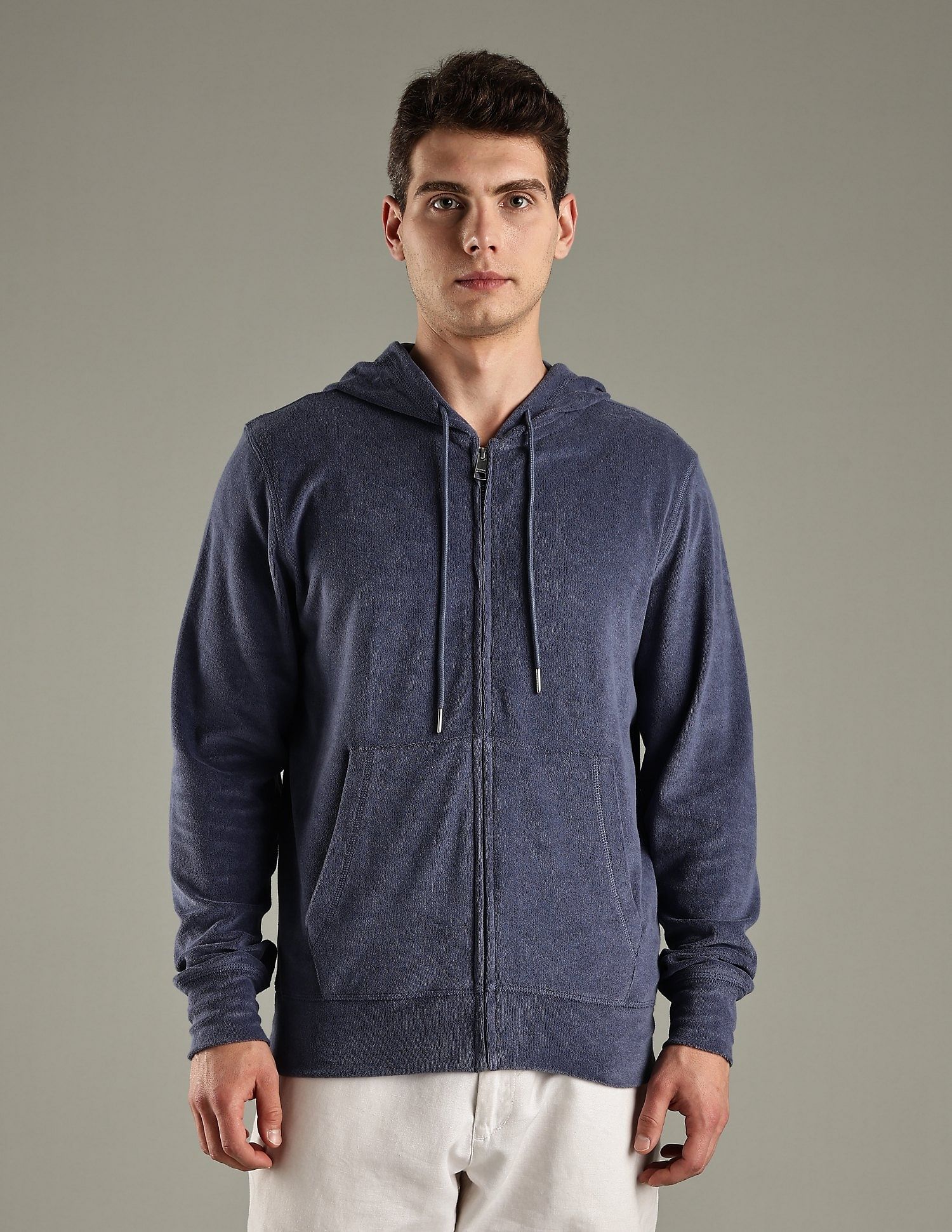Tommy Hilfiger Solid Regular-Fit Cotton Sweatshirt