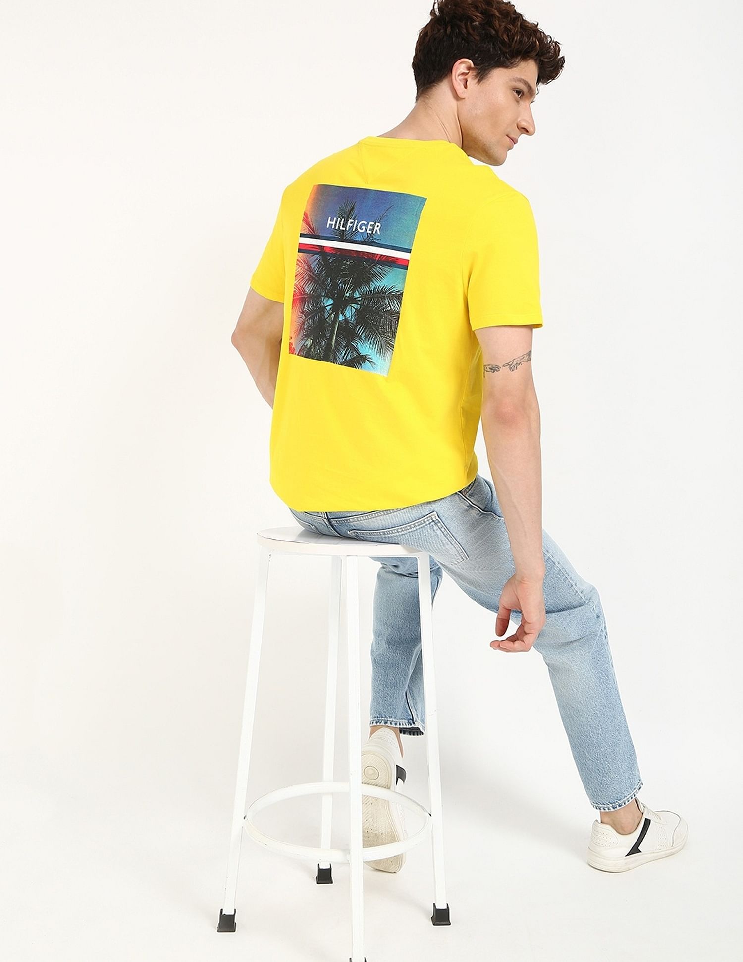 Tommy Hilfiger Solid Regular-Fit Cotton T-Shirt