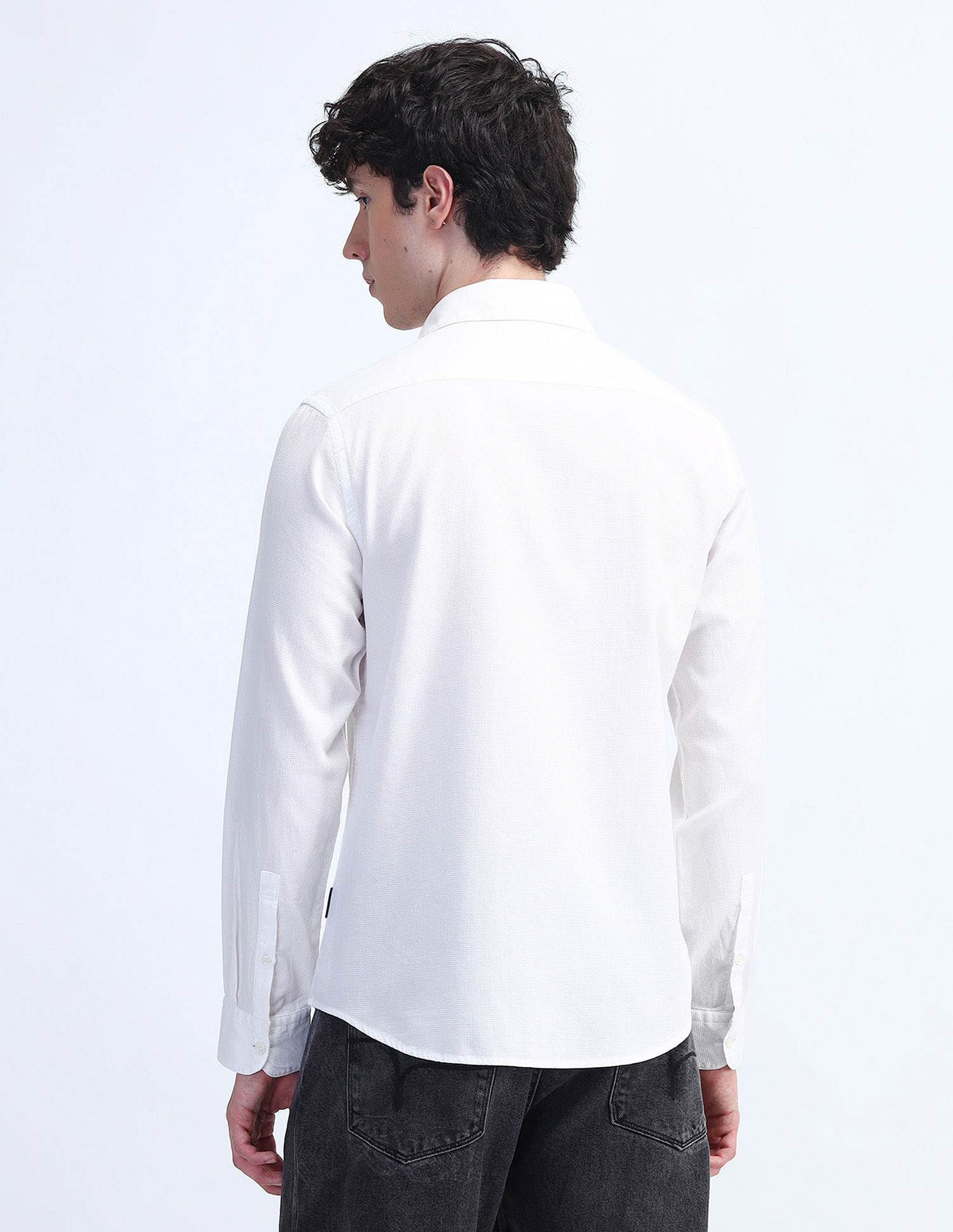 Flying Machine Slim Fit Cotton Shirt