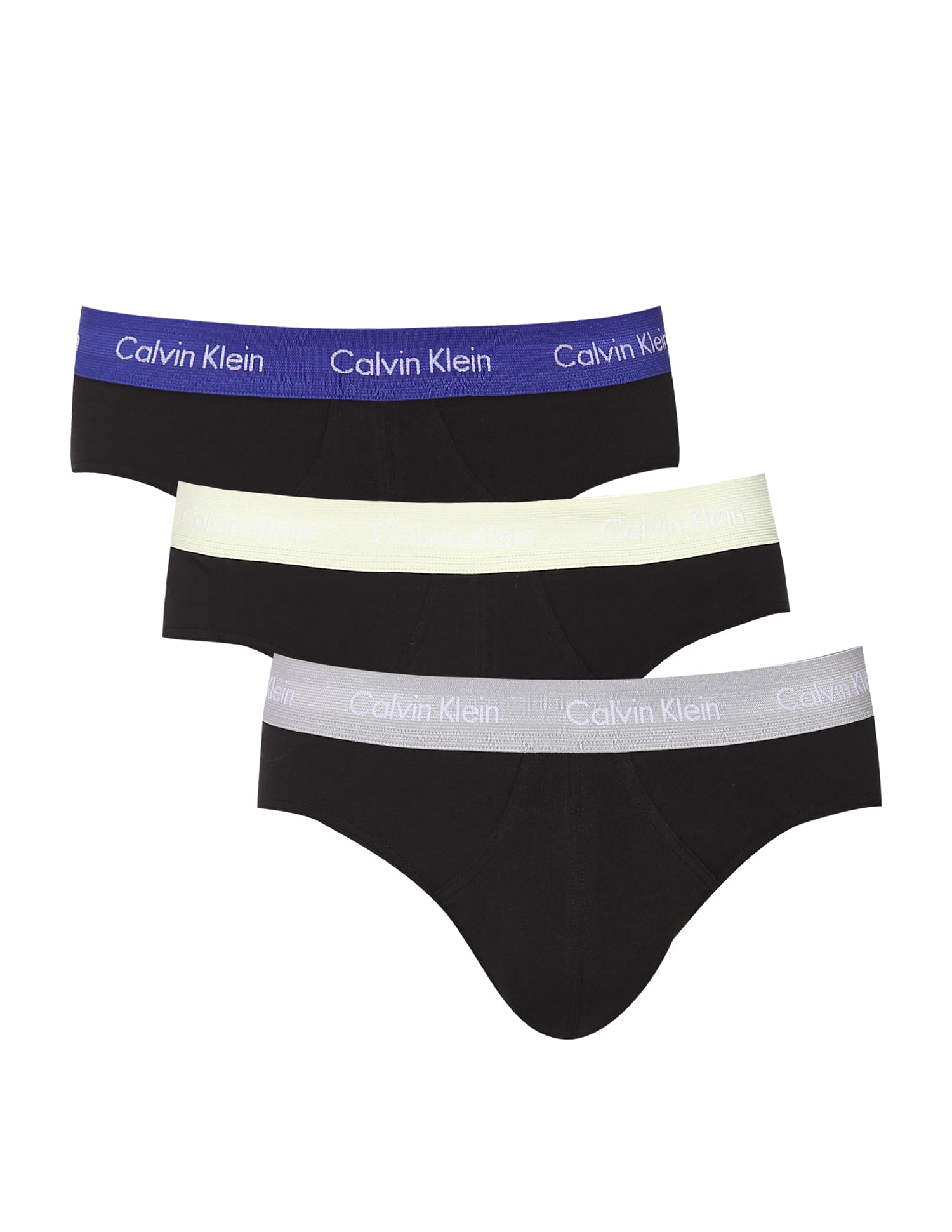 Buy Calvin Klein Underwear Men Black Mid Rise Solid Hipster Briefs