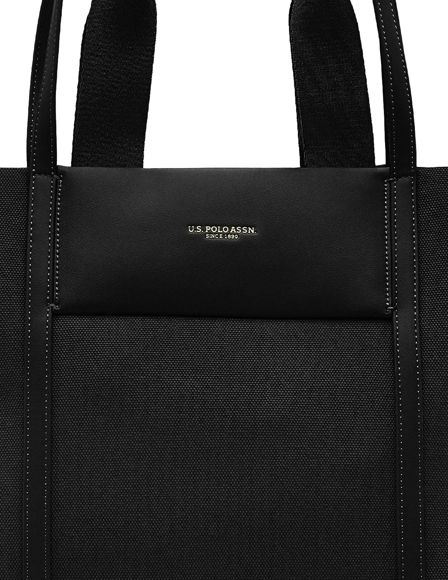 U.S. Polo Assn. Nora Monogram Tote Bag