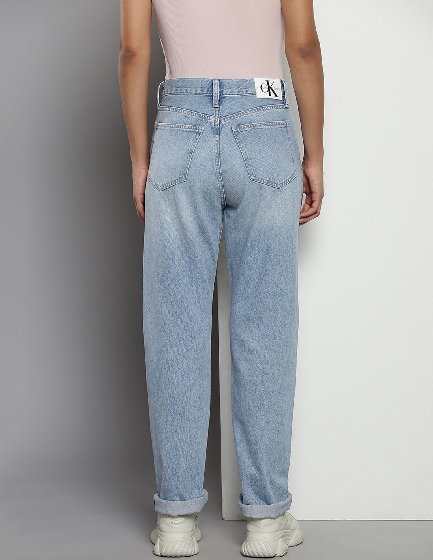 Calvin Klein Recycled Cotton Straight Jeans