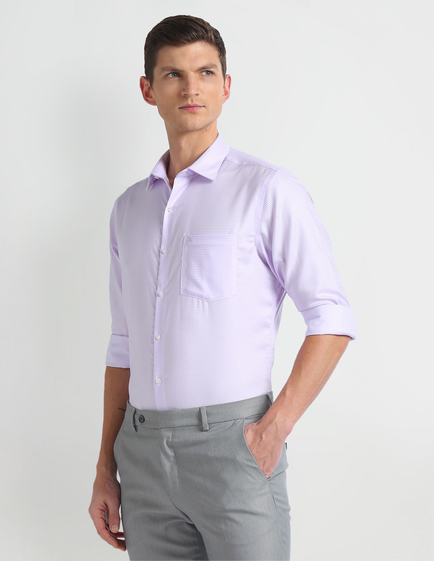 Arrow Auto Press Cotton Shirt