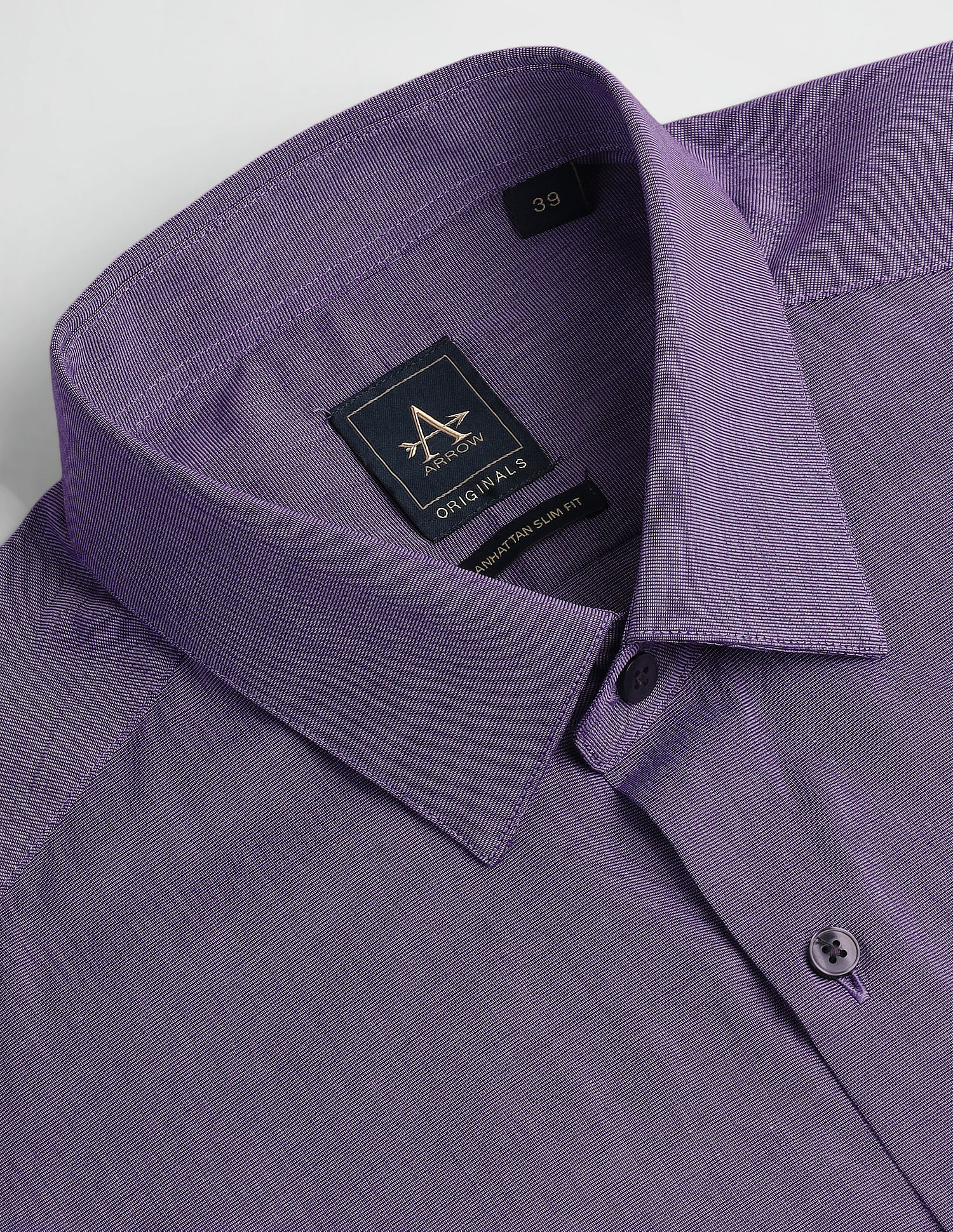 Arrow Pure Cotton Slim Fit Shirt