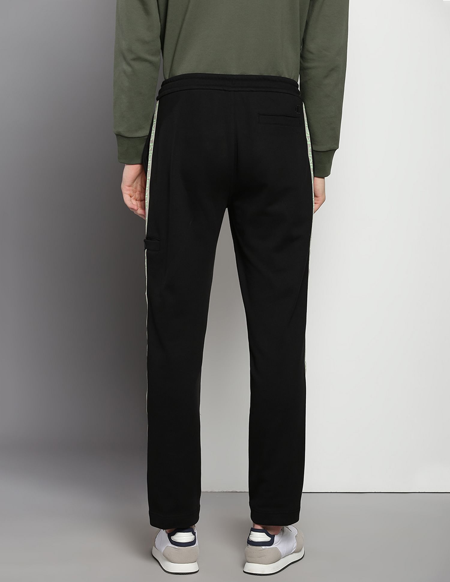 Calvin klein side stripe track pants on sale