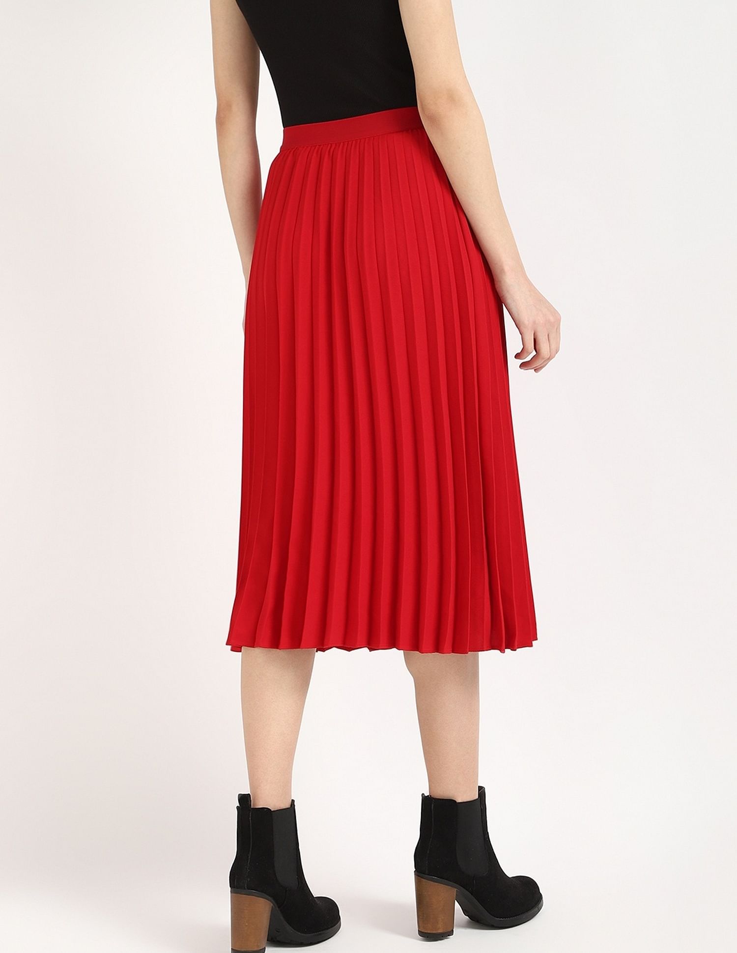 Tommy Hilfiger Regular-Fit Solid High-Rise Skirt