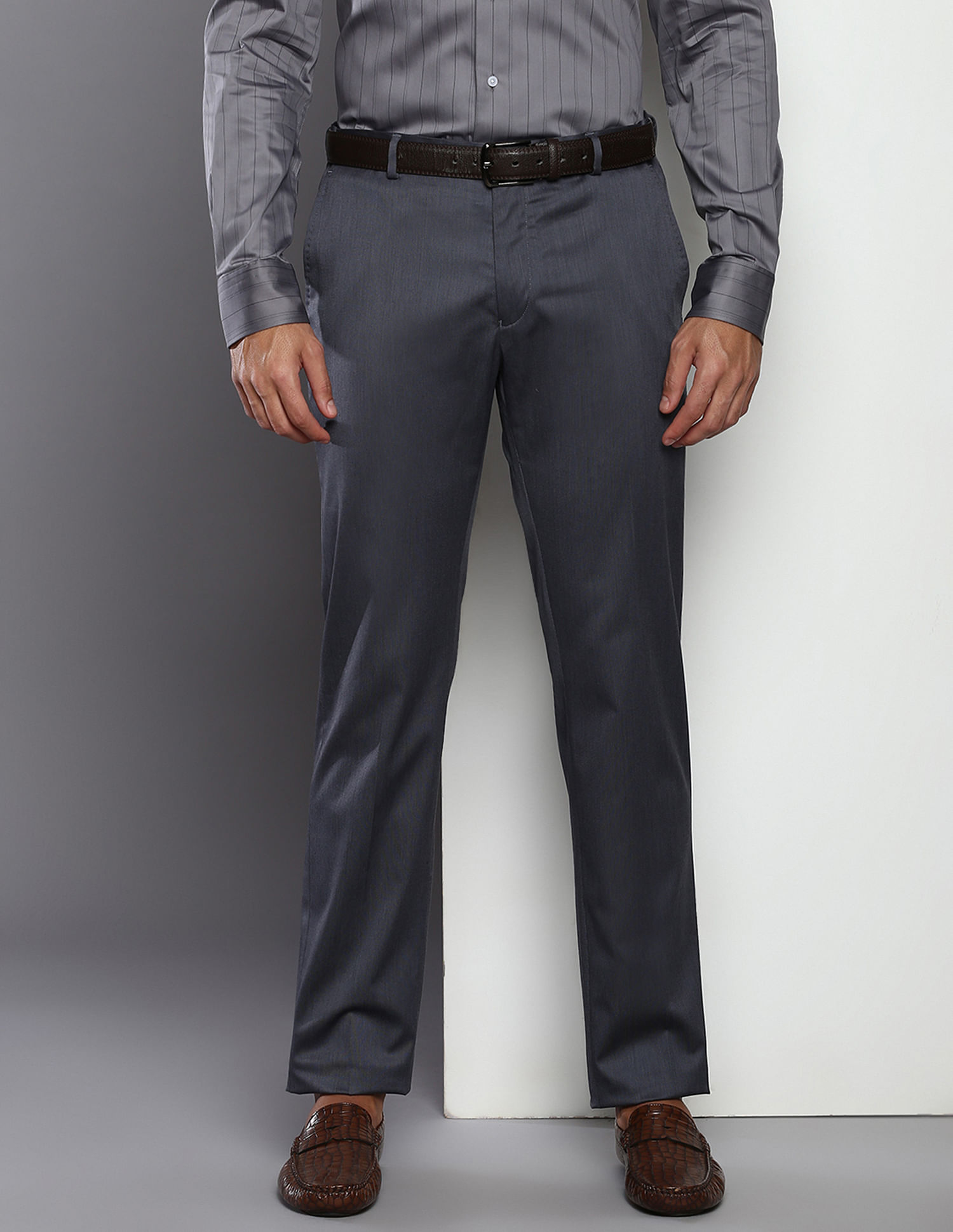 Tommy Hilfiger Mid Rise Solid Trousers
