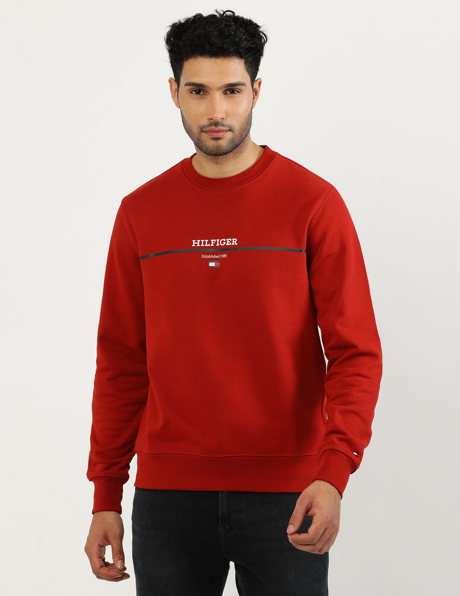 Tommy Hilfiger Sustainable Stripe Terry Sweatshirt