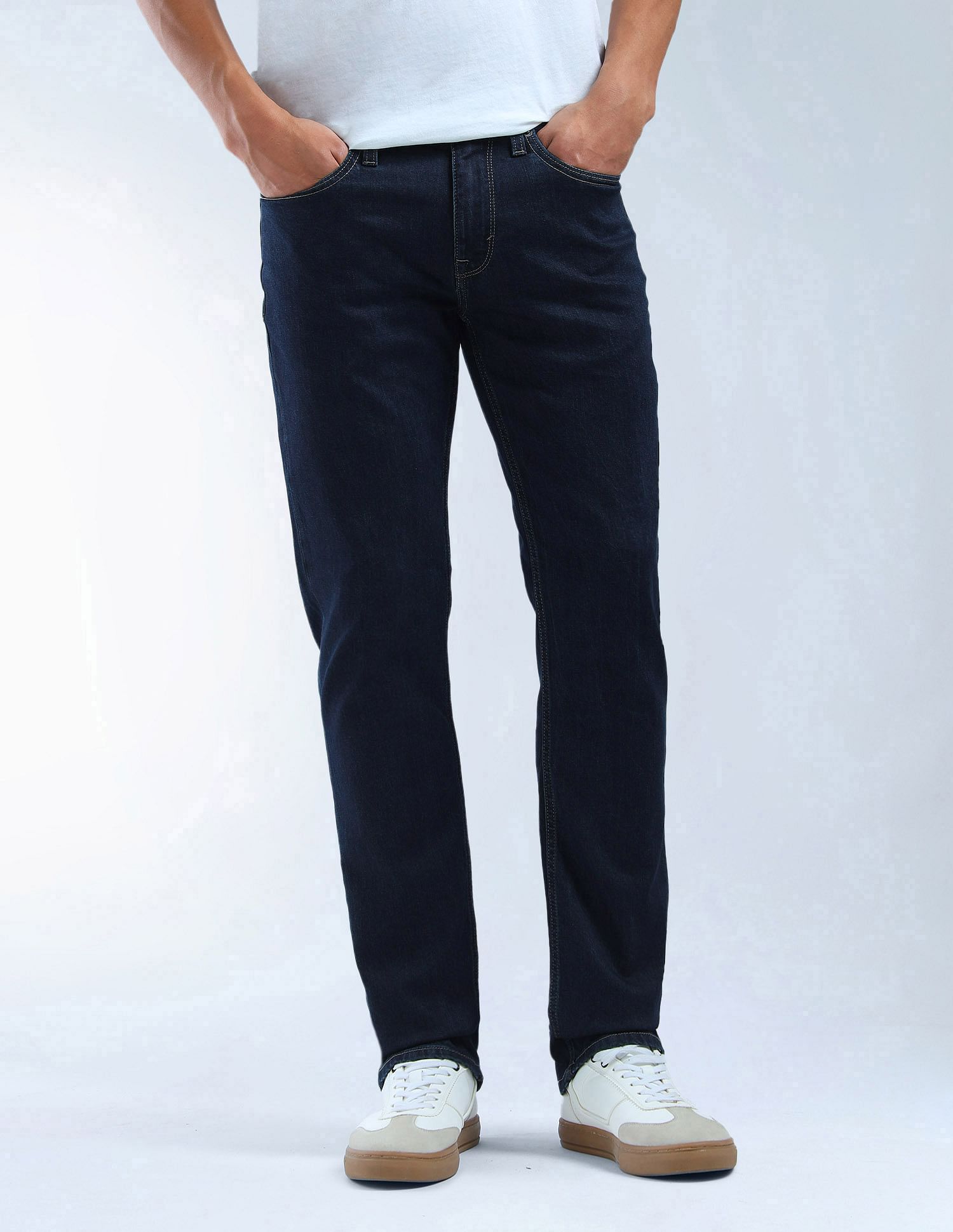 Flying Machine Freddie Slim Straight Fit Mrtf Jeans