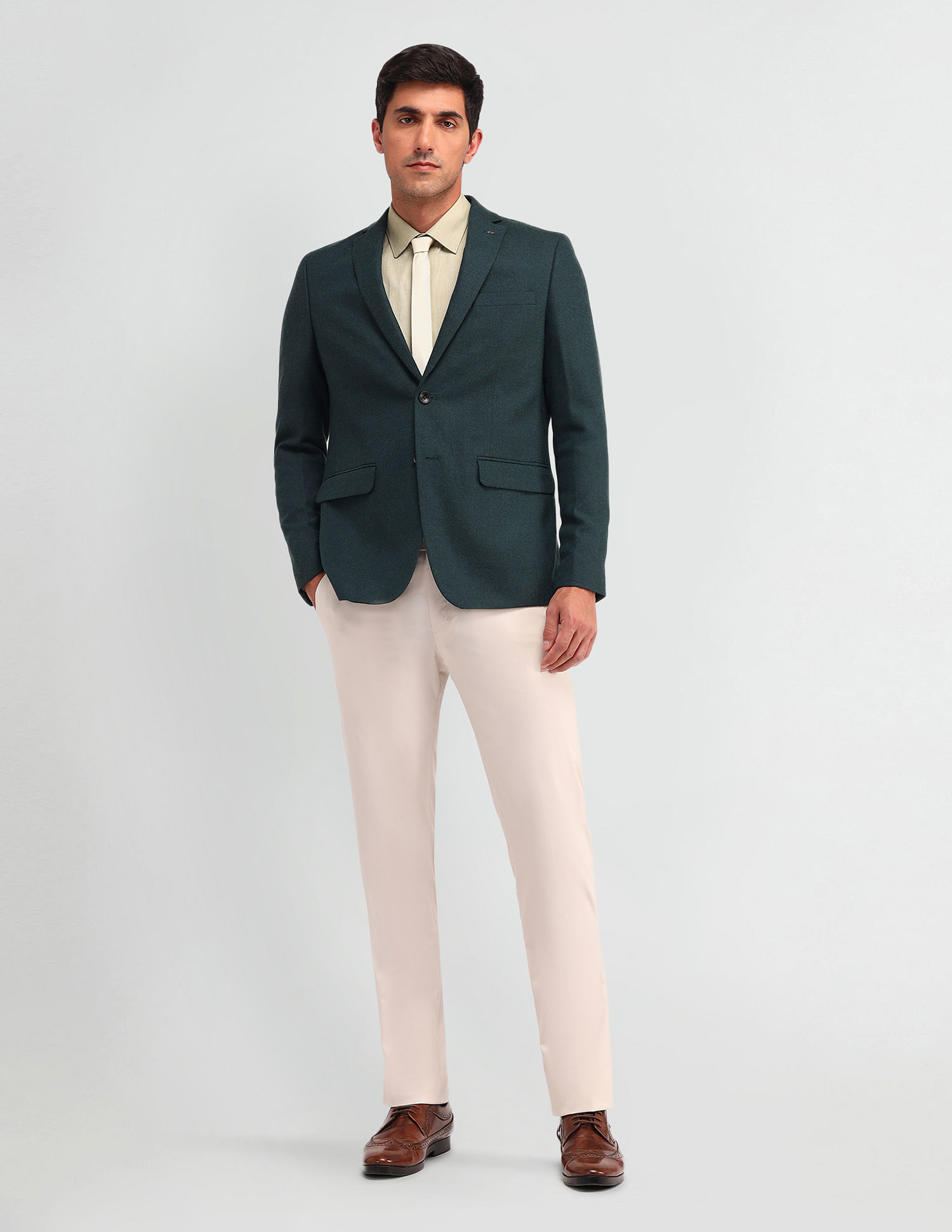 Arrow Tweed Tailored Fit Waistcoat
