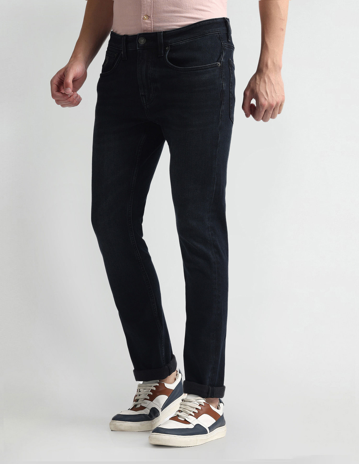 Buy U.S. Polo Assn. Denim Co. Regallo Skinny Fit Blue Jeans - NNNOW.com