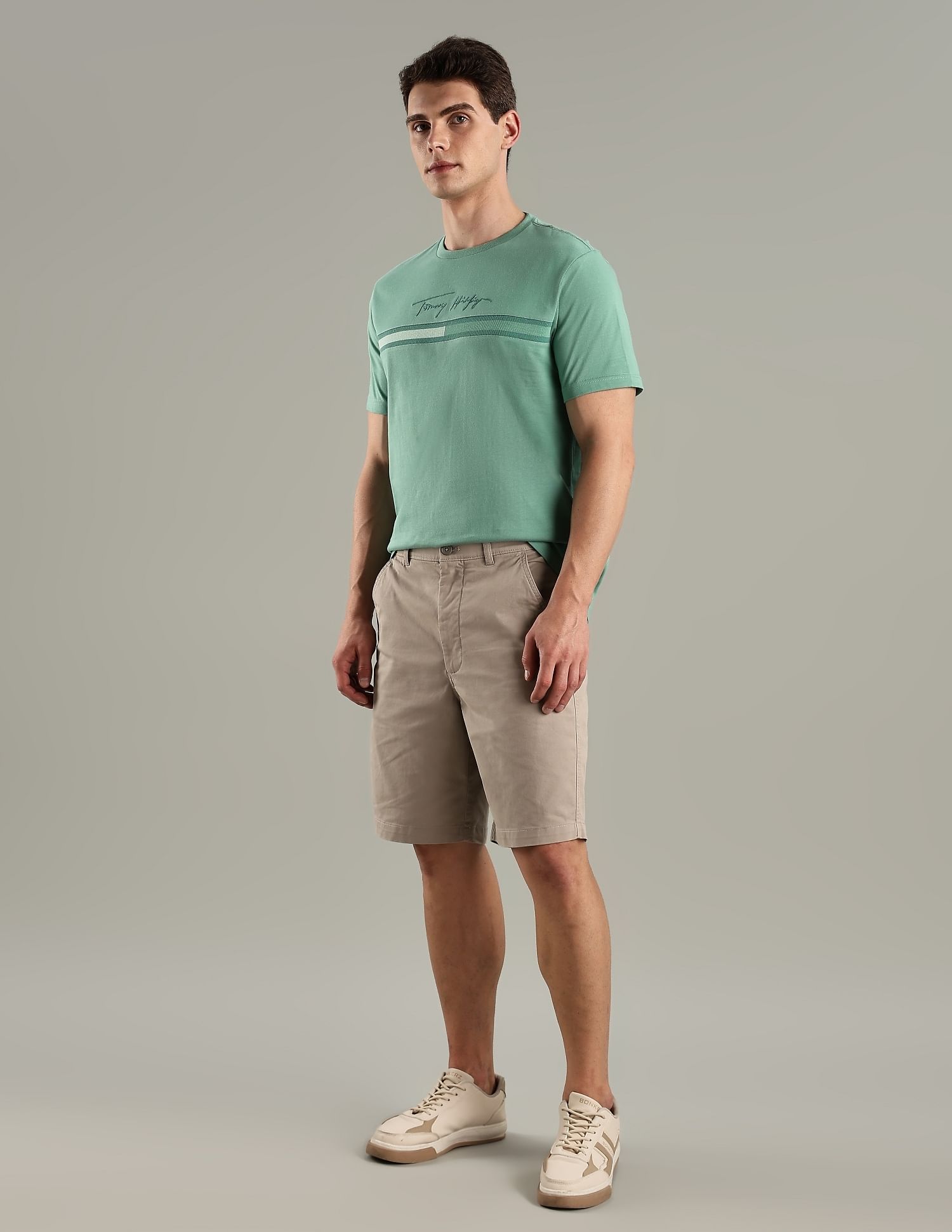 Tommy Hilfiger Logo Regular-Fit Cotton T-Shirt