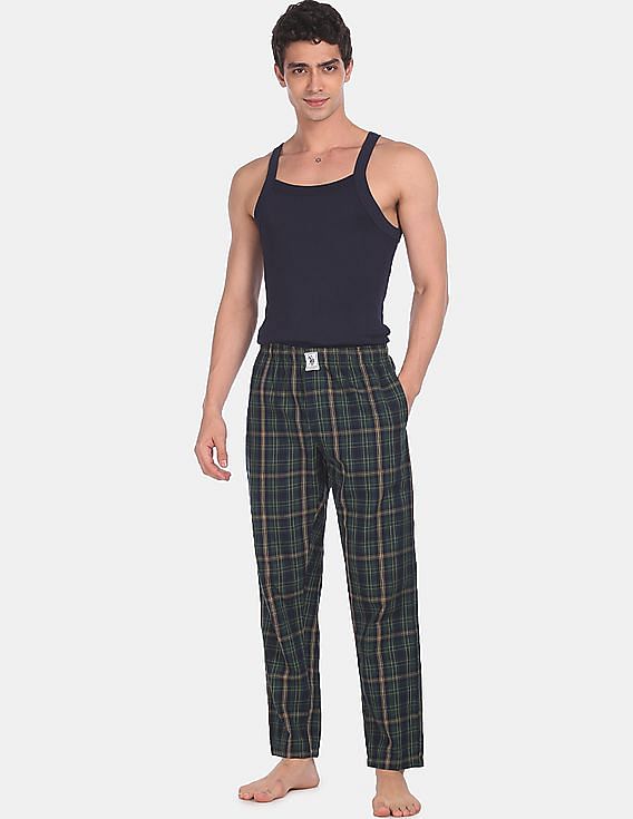 Buy USPA Innerwear Comfort Fit Solid Cotton I690 Lounge Pants - Pack Of 1 -  NNNOW.com