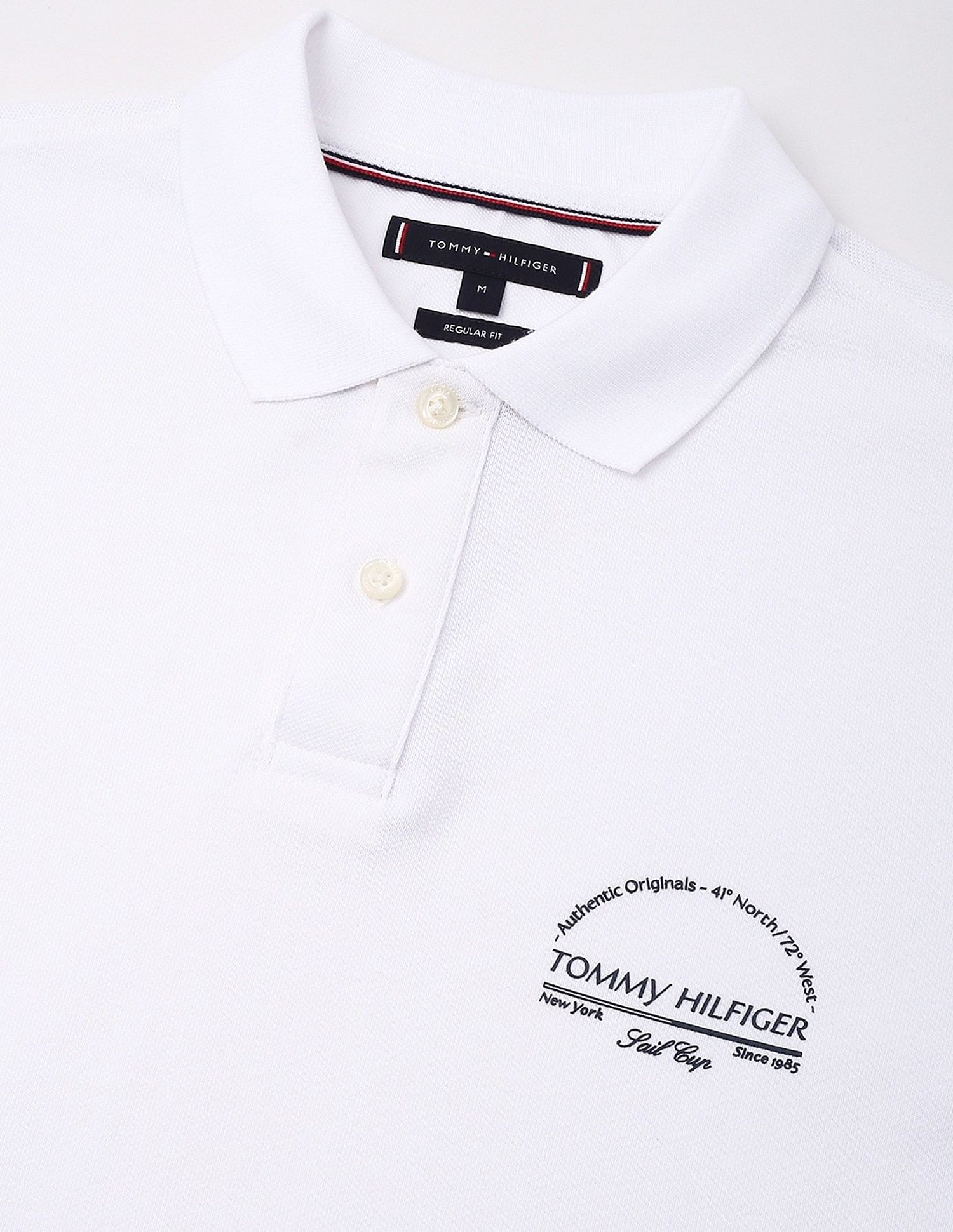 Tommy Hilfiger Logo Regular-Fit Cotton Polo Shirt
