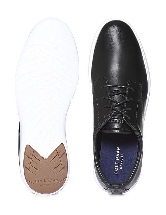 Buy Cole Haan Men Black Grand Plus Essex Wedge Oxford NNNOW