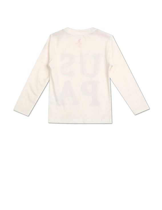 Off white long store sleeve tee