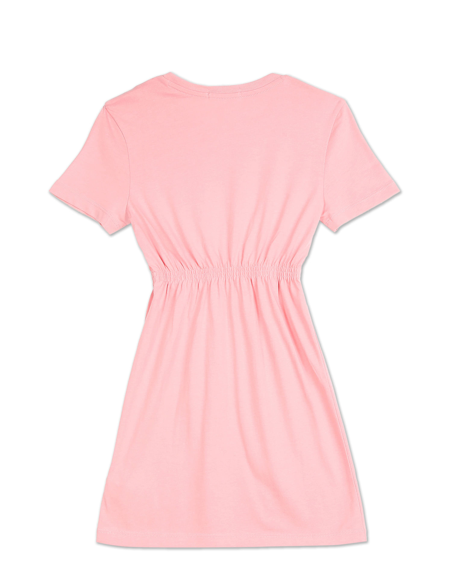 Buy Calvin Klein Jeans Girls Pink Monogram Offplaced T-Shirt Dress