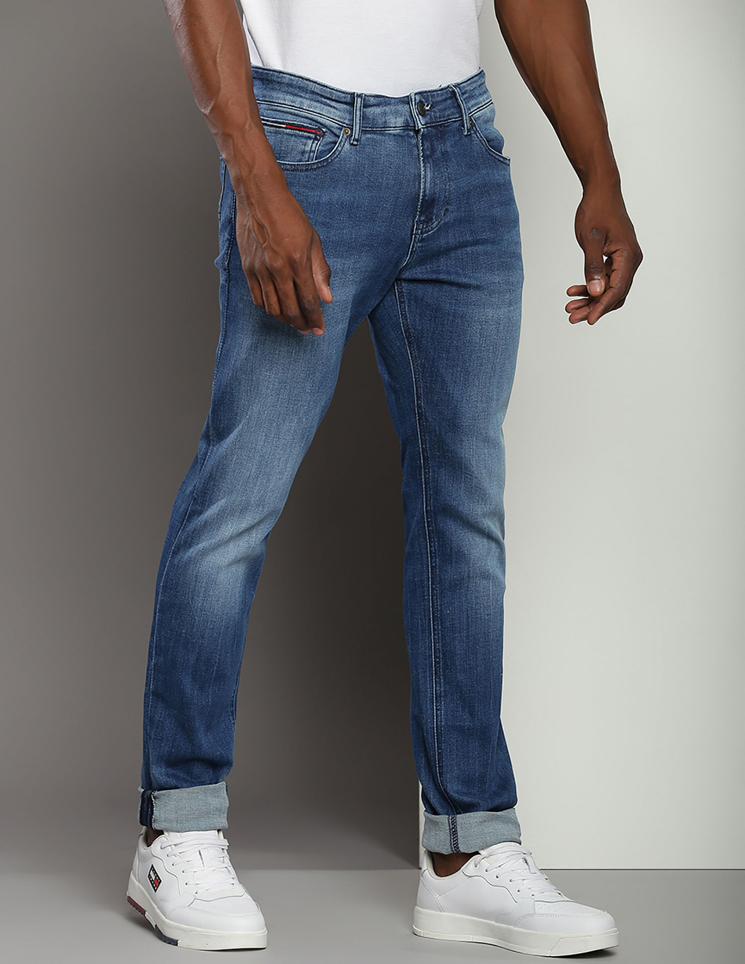 Tommy Hilfiger Recycled Cotton Scanton Slim Fit Jeans