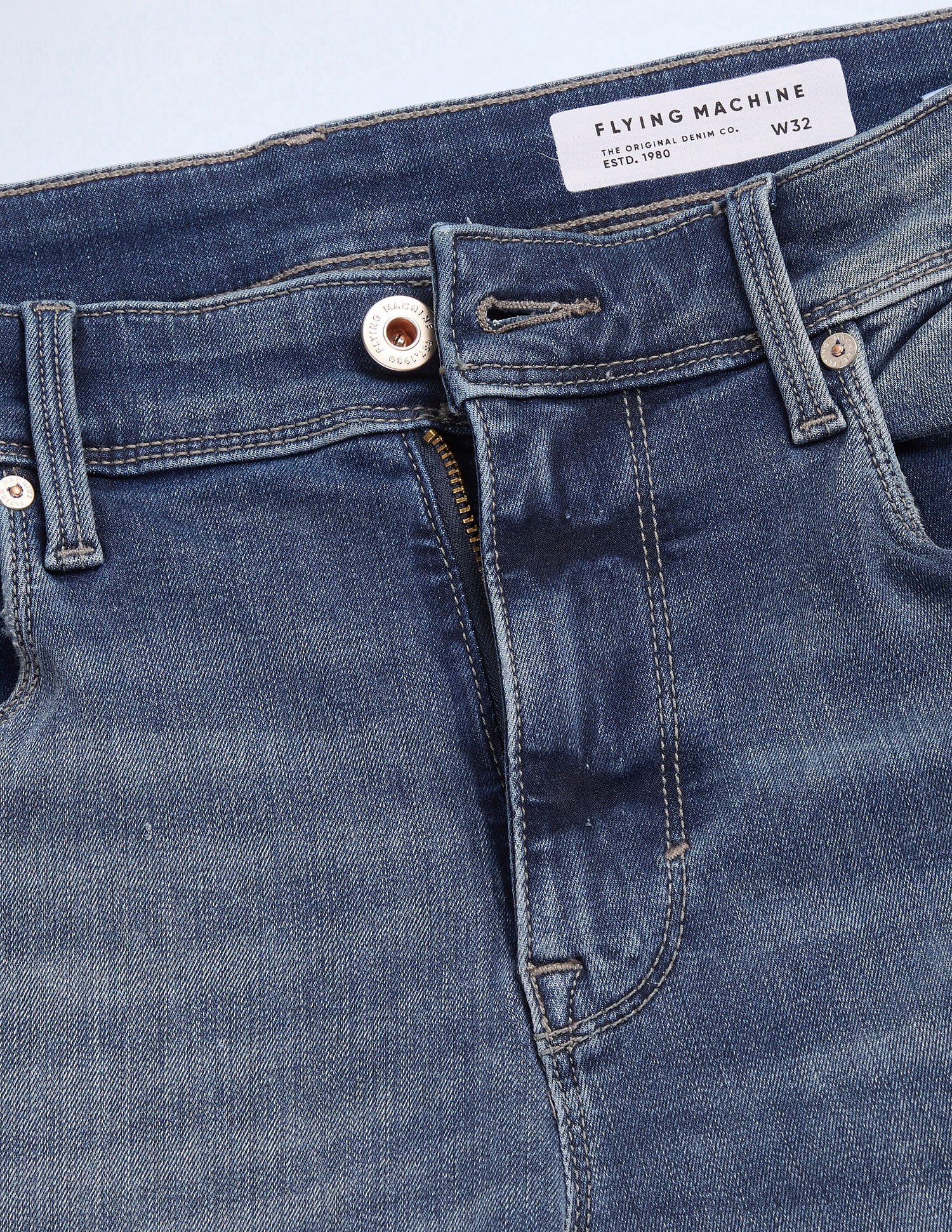 Flying Machine Freddie Slim Straight Fit Jeans
