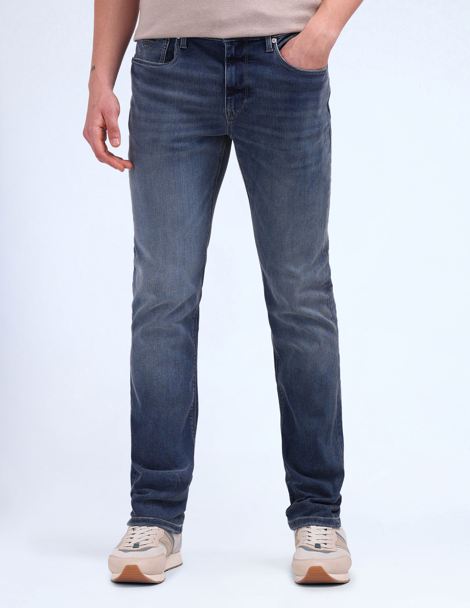 Flying Machine Freddie Slim Straight Fit Jeans